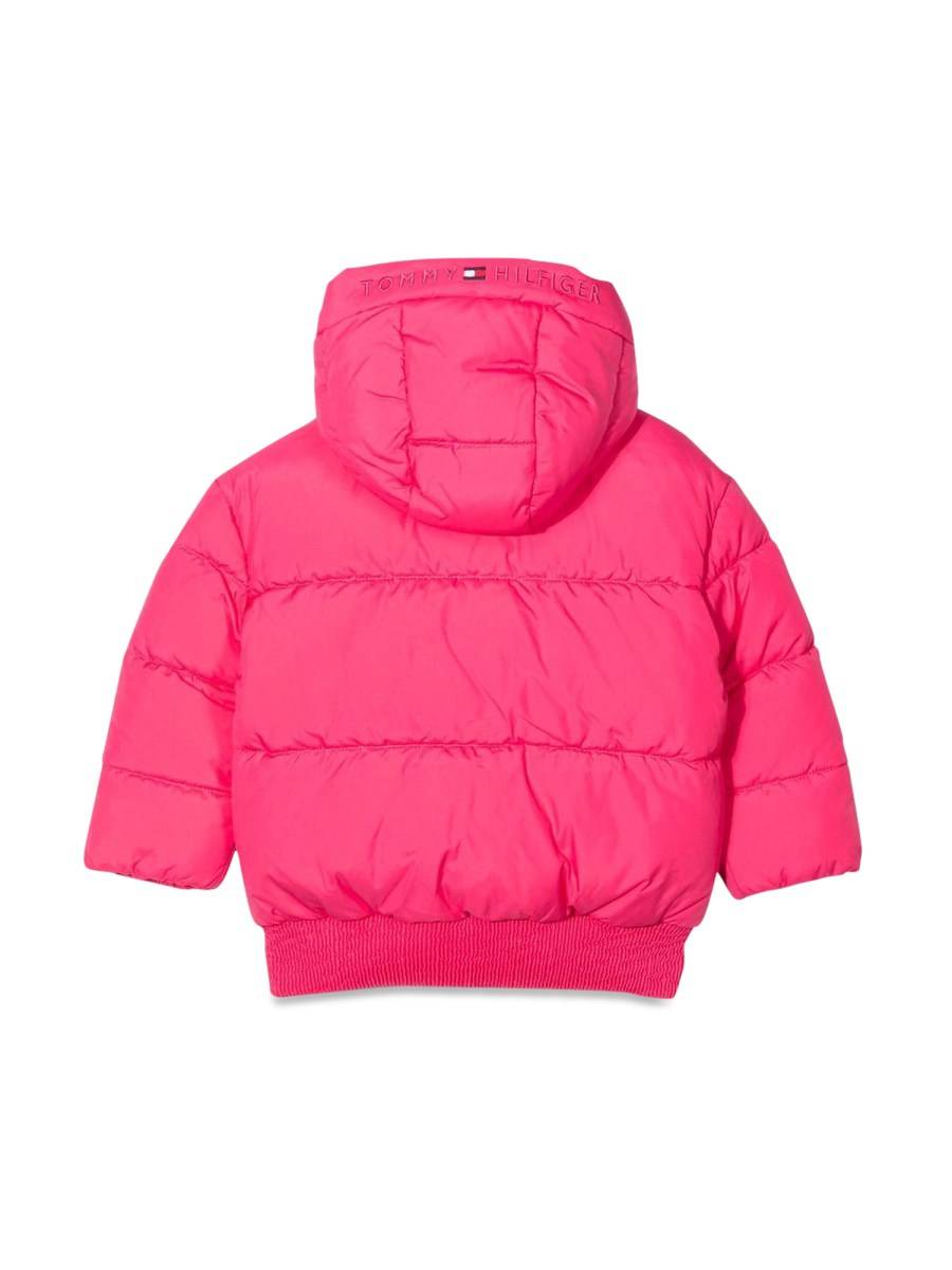 TOMMY HILFIGER HOOD BRANDED PUFFER