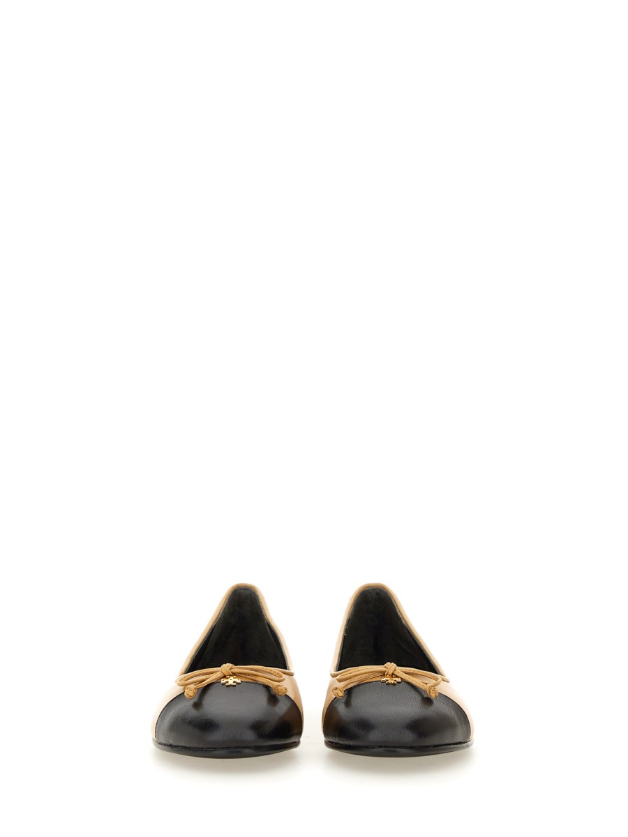 TORY BURCH BALLERINA BOW IN PELLE