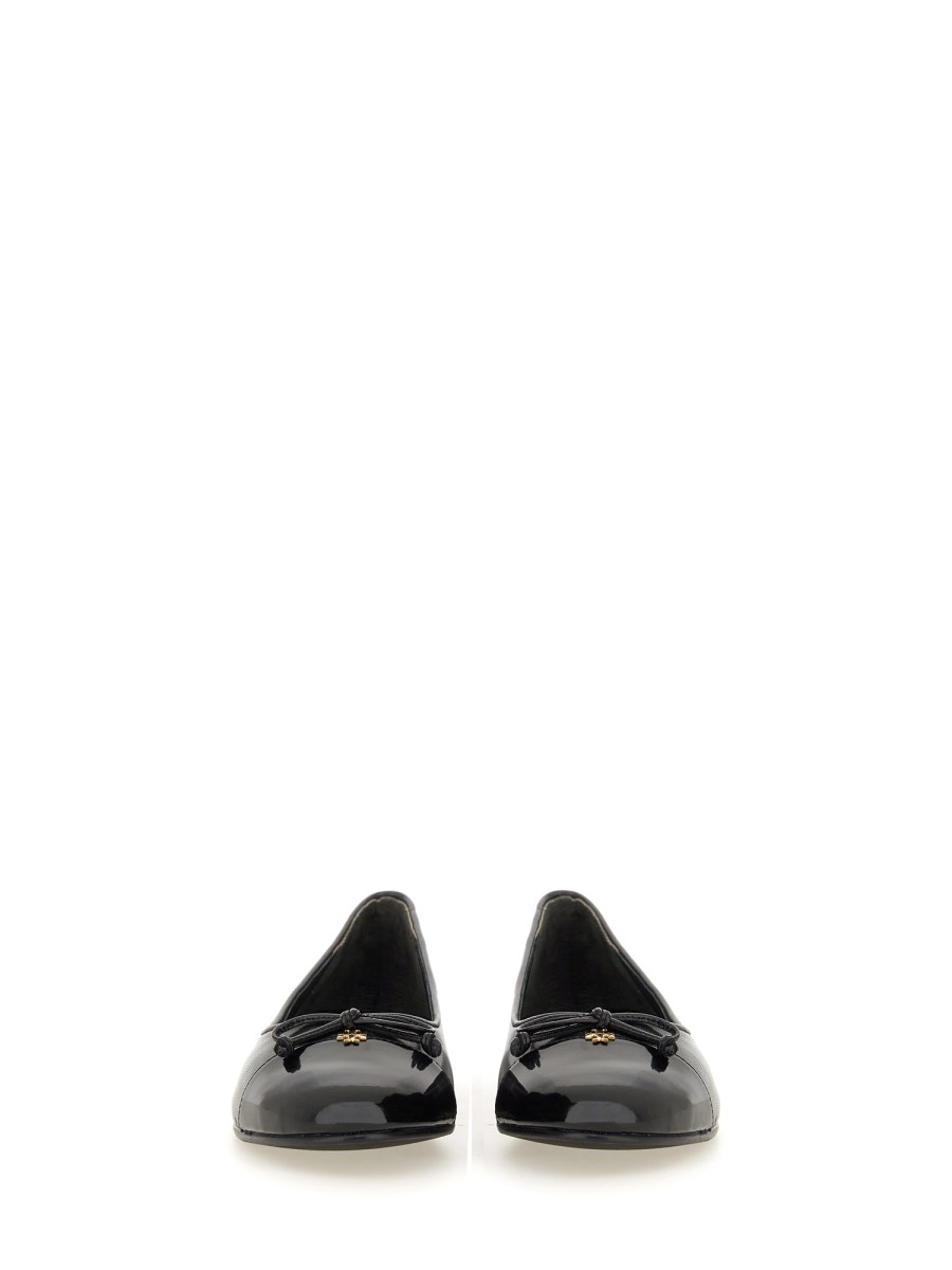 TORY BURCH BALLERINA BOW IN PELLE