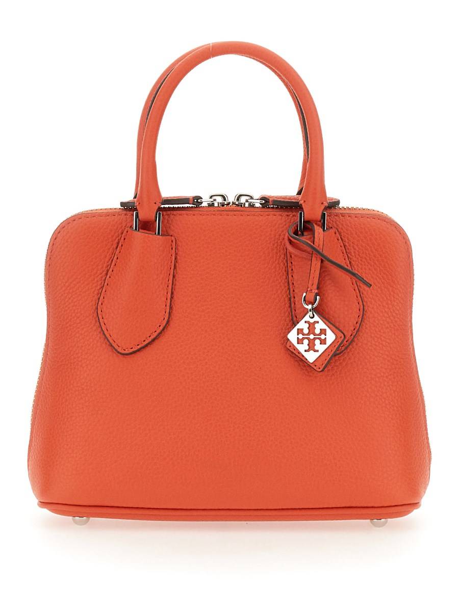 TORY BURCH BORSA A BAULETTO "SWING" MINI IN PELLE