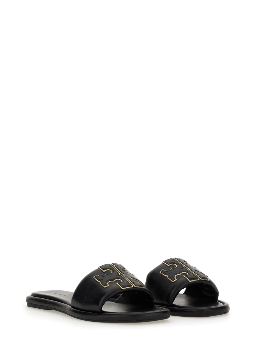 TORY BURCH SANDALO SLIDER SPORTIVO A DOPPIA T