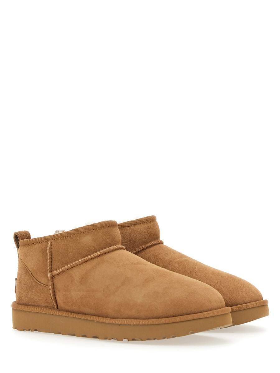 UGG STIVALE CLASSIC ULTRA MINI IN PELLE