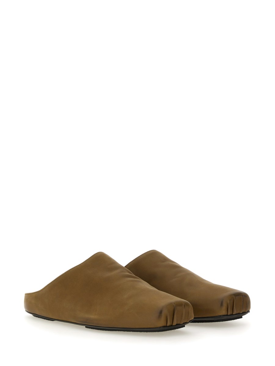 UMA WANG SLIPPER BALLET IN PELLE