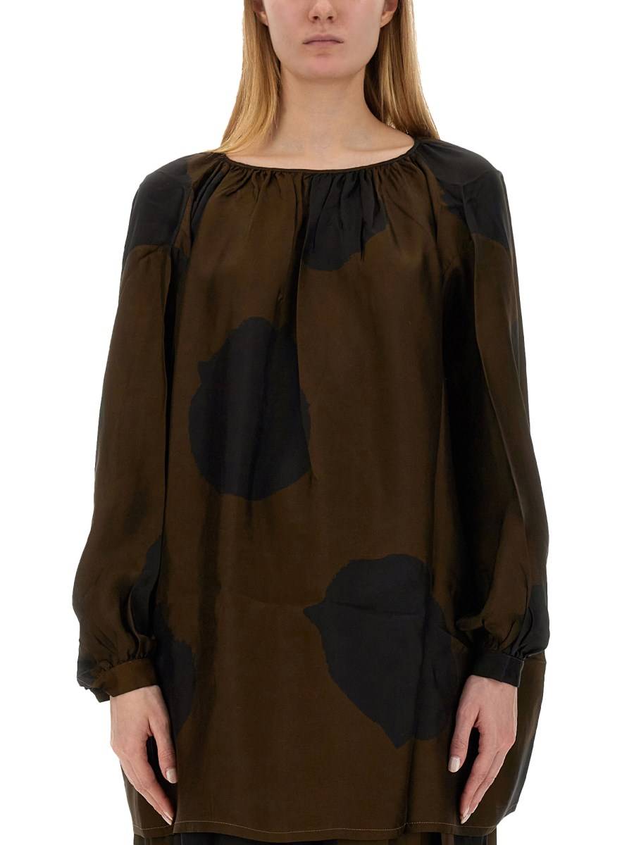 UMA WANG TOP "TAMMY" IN VISCOSA