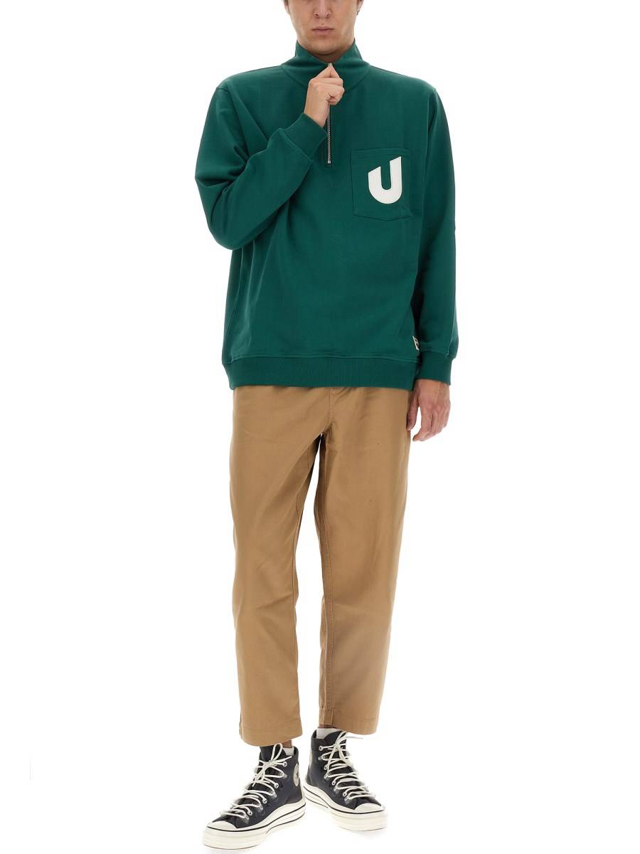 UMBRO X YMC FELPA IN COTONE CON LOGO