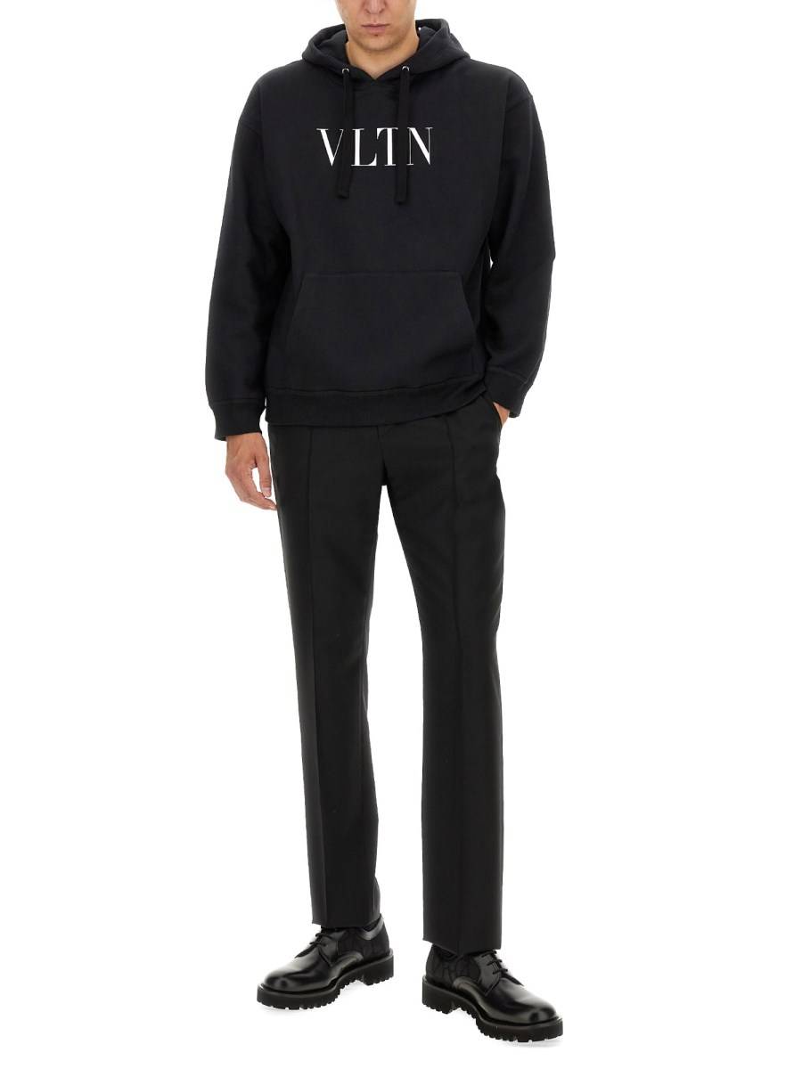 VALENTINO FELPA VLTN IN JERSEY