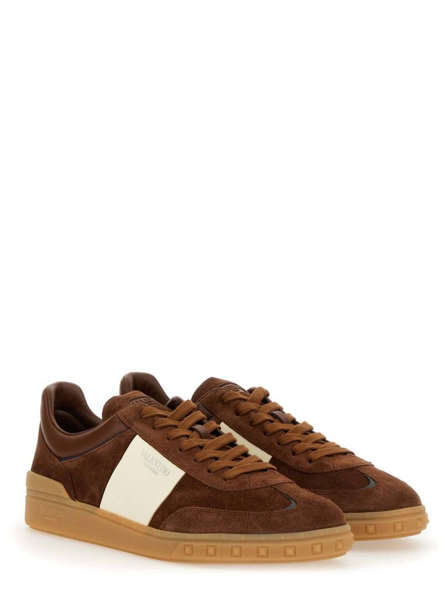 VALENTINO GARAVANI SNEAKER IN PELLE CON LOGO