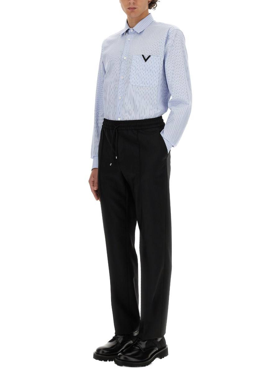 VALENTINO PANTALONE JOGGING IN LANA