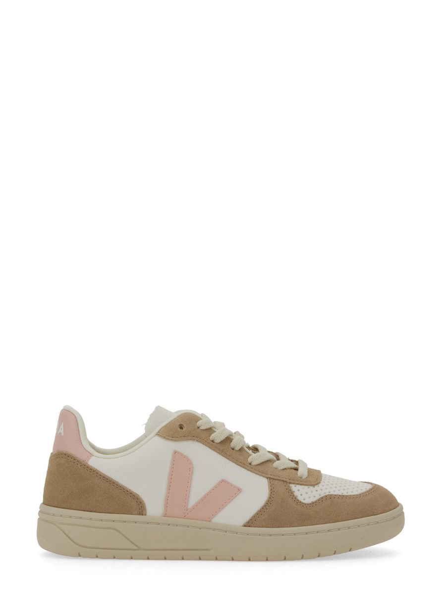VEJA SNEAKER V-10 IN PELLE