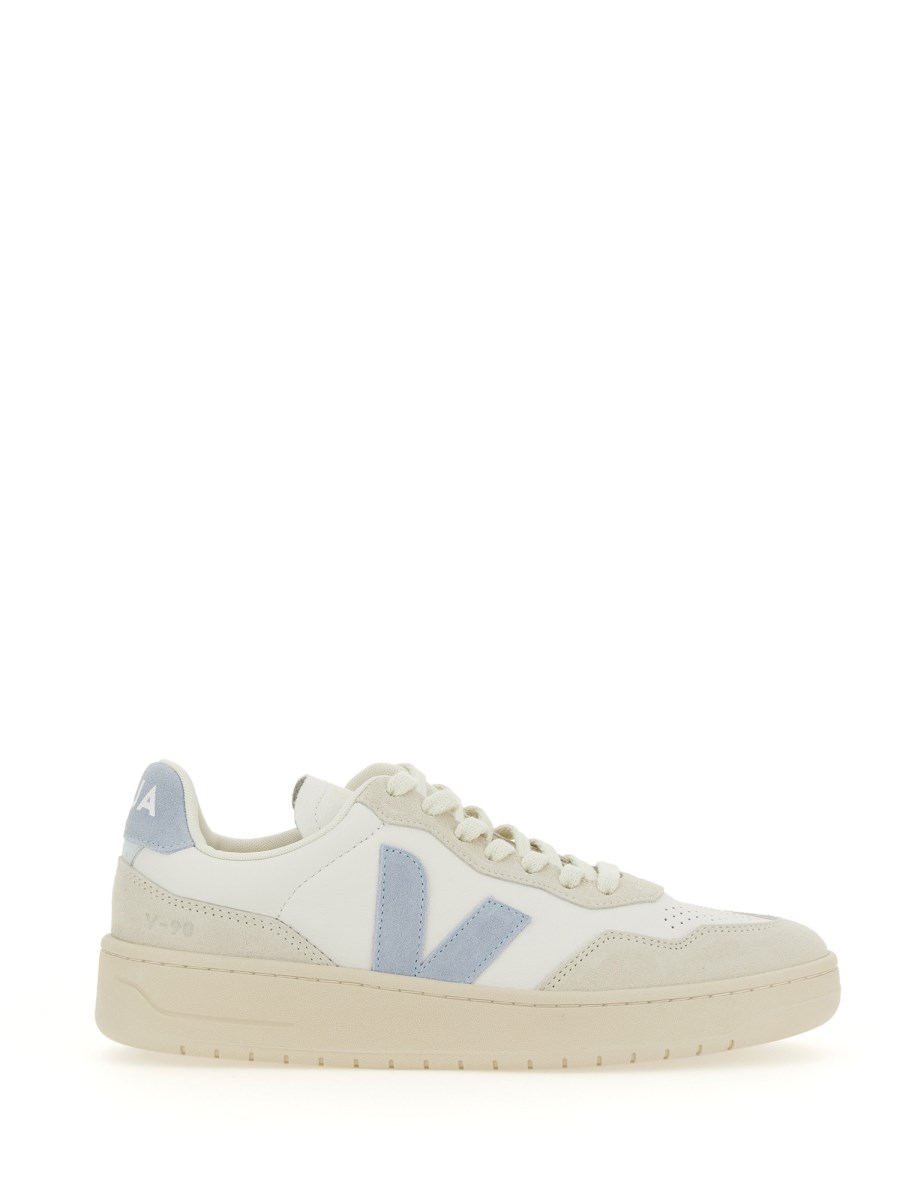 VEJA SNEAKER "V-90" IN PELLE