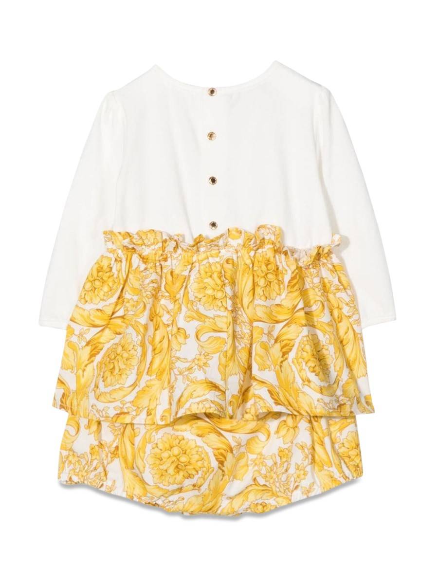 VERSACE ABITO M/L BAROCCO CON COULOTTE
