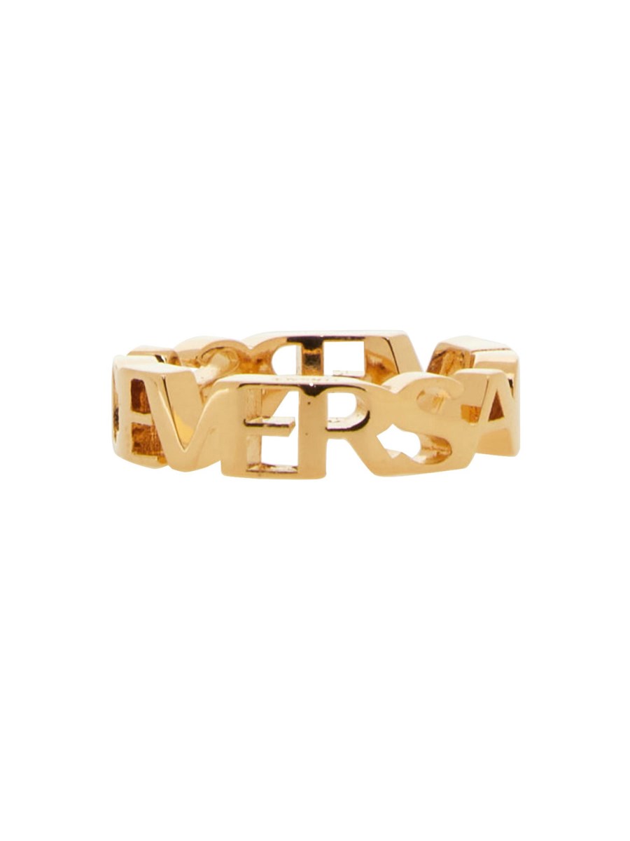 VERSACE ANELLO CON LOGO