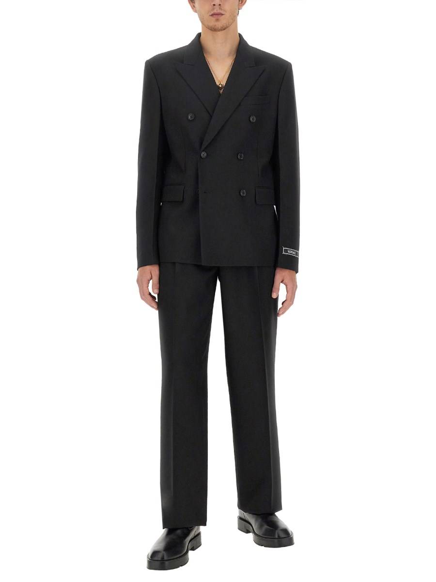 VERSACE BLAZER DOPPIOPETTO IN LANA