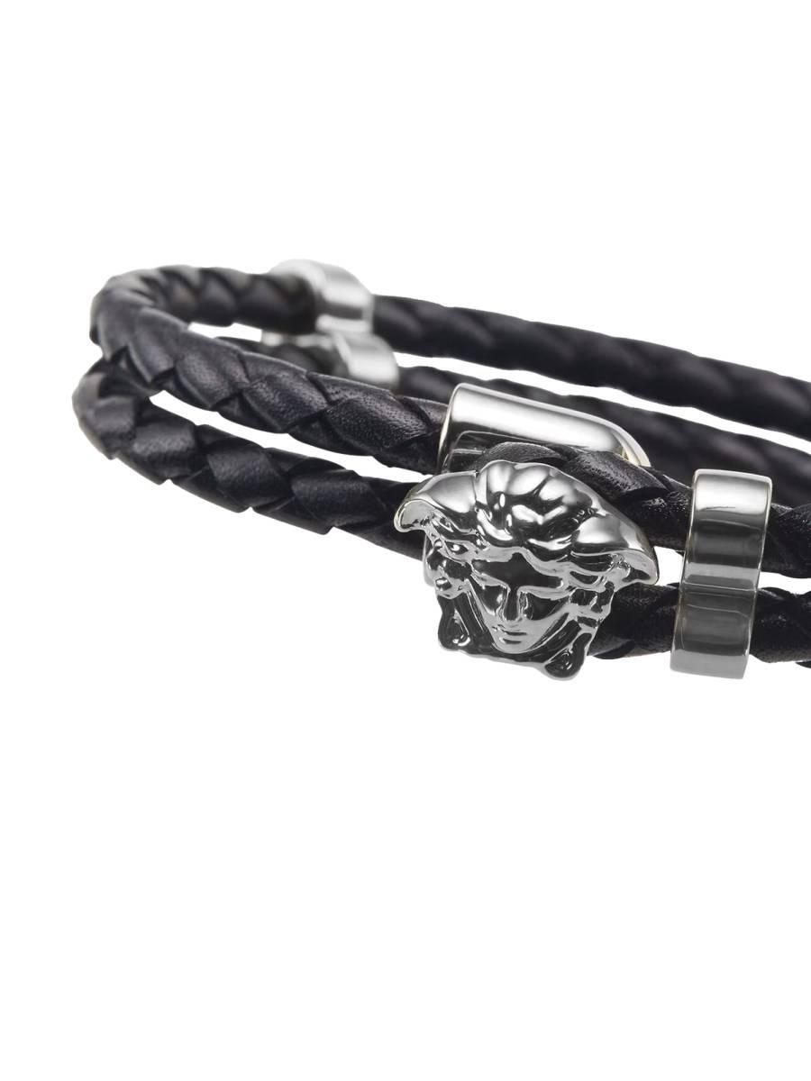 VERSACE BRACCIALE IN PELLE "LA MEDUSA"