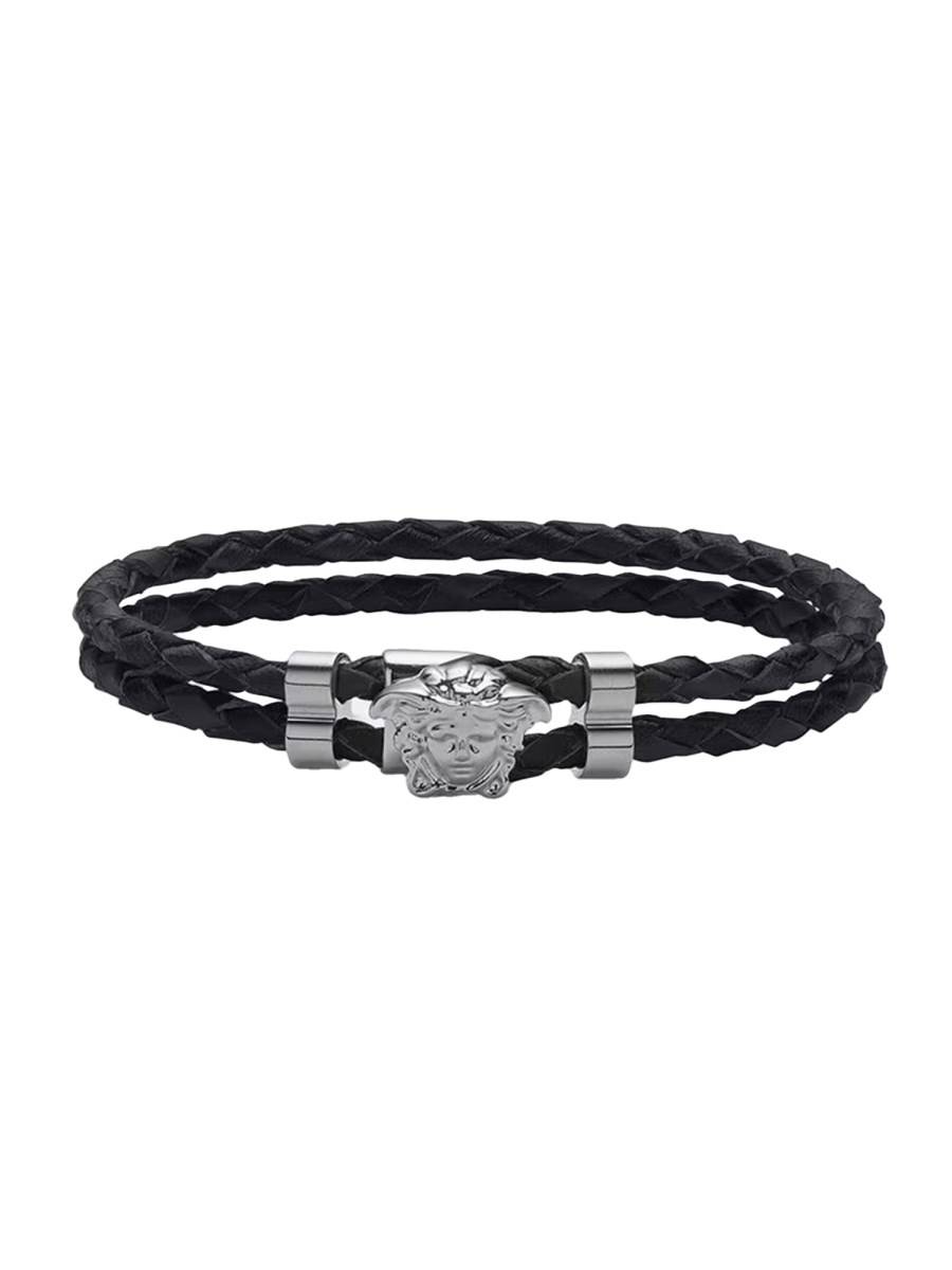 VERSACE BRACCIALE IN PELLE "LA MEDUSA"