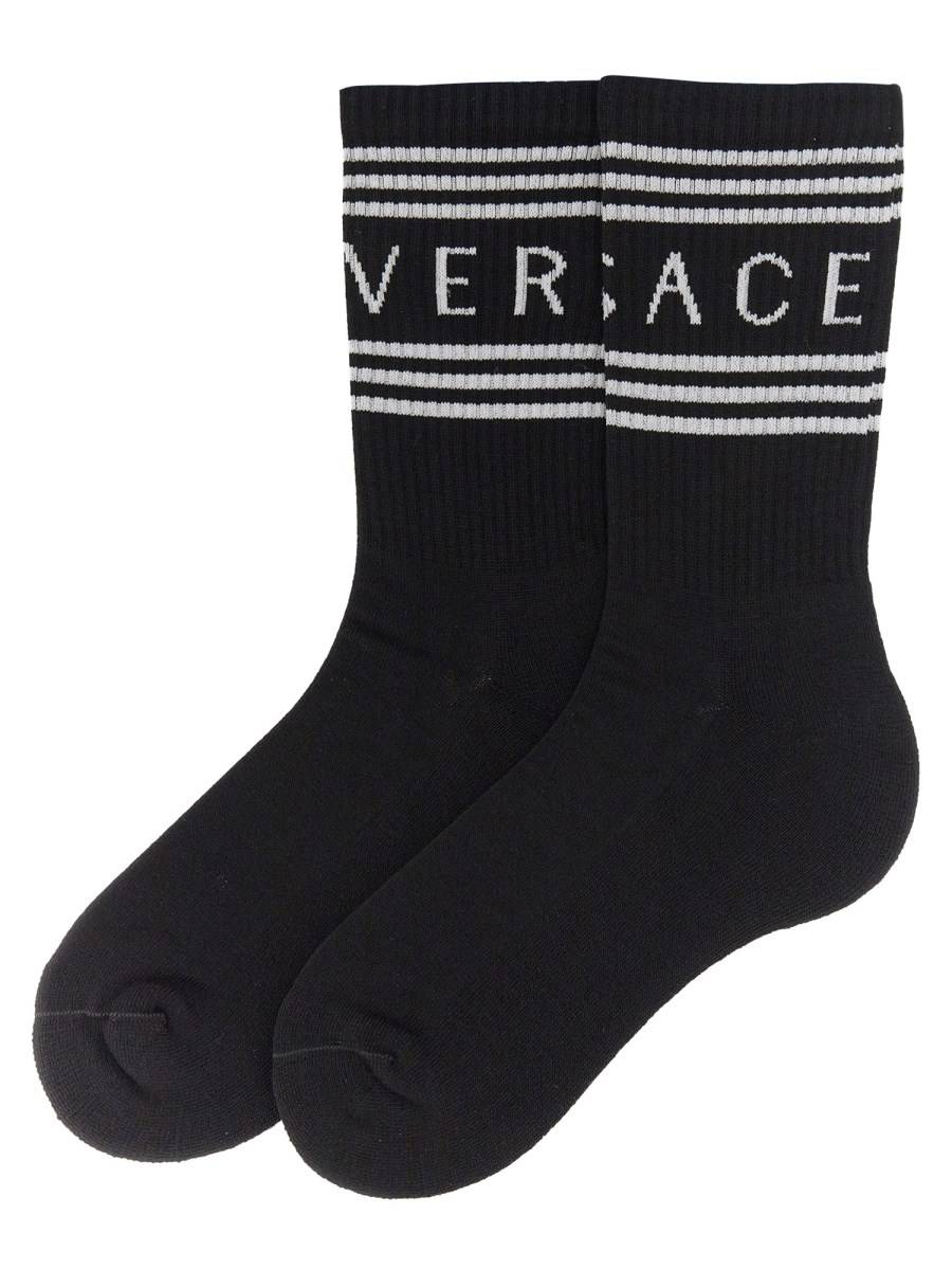 VERSACE CALZINI CON LOGO