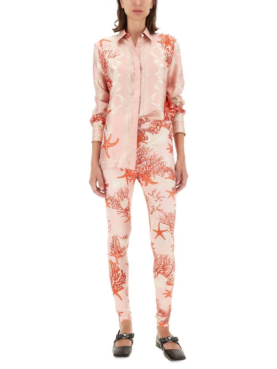 VERSACE CAMICIA BAROCCO SEA IN SETA