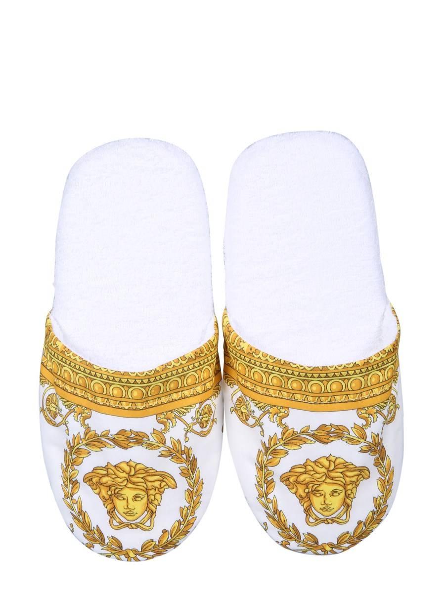 VERSACE CIABATTE IN COTONE I ♡ BAROCCO