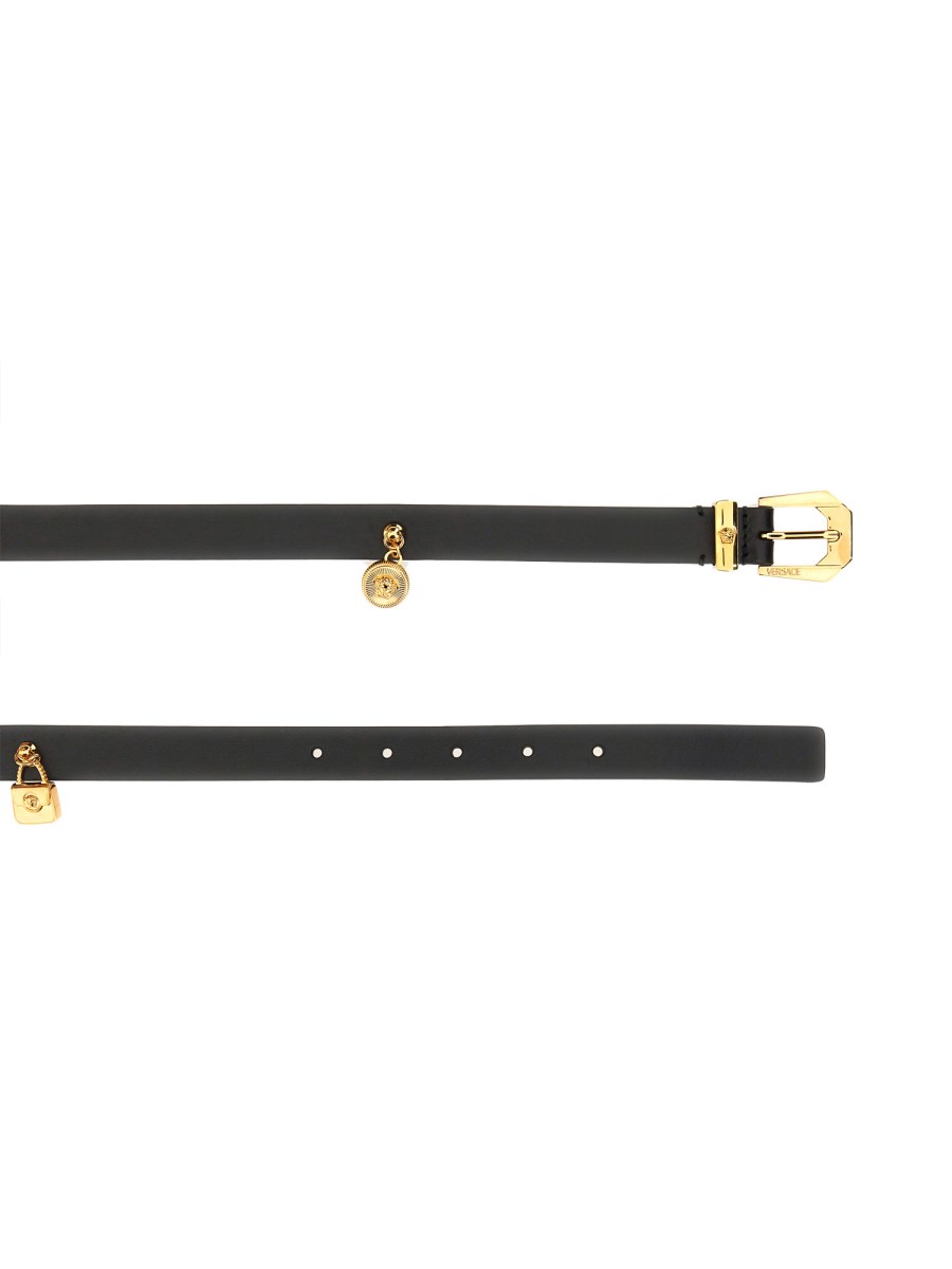 VERSACE CINTURA IN PELLE MEDUSA HERITAGE