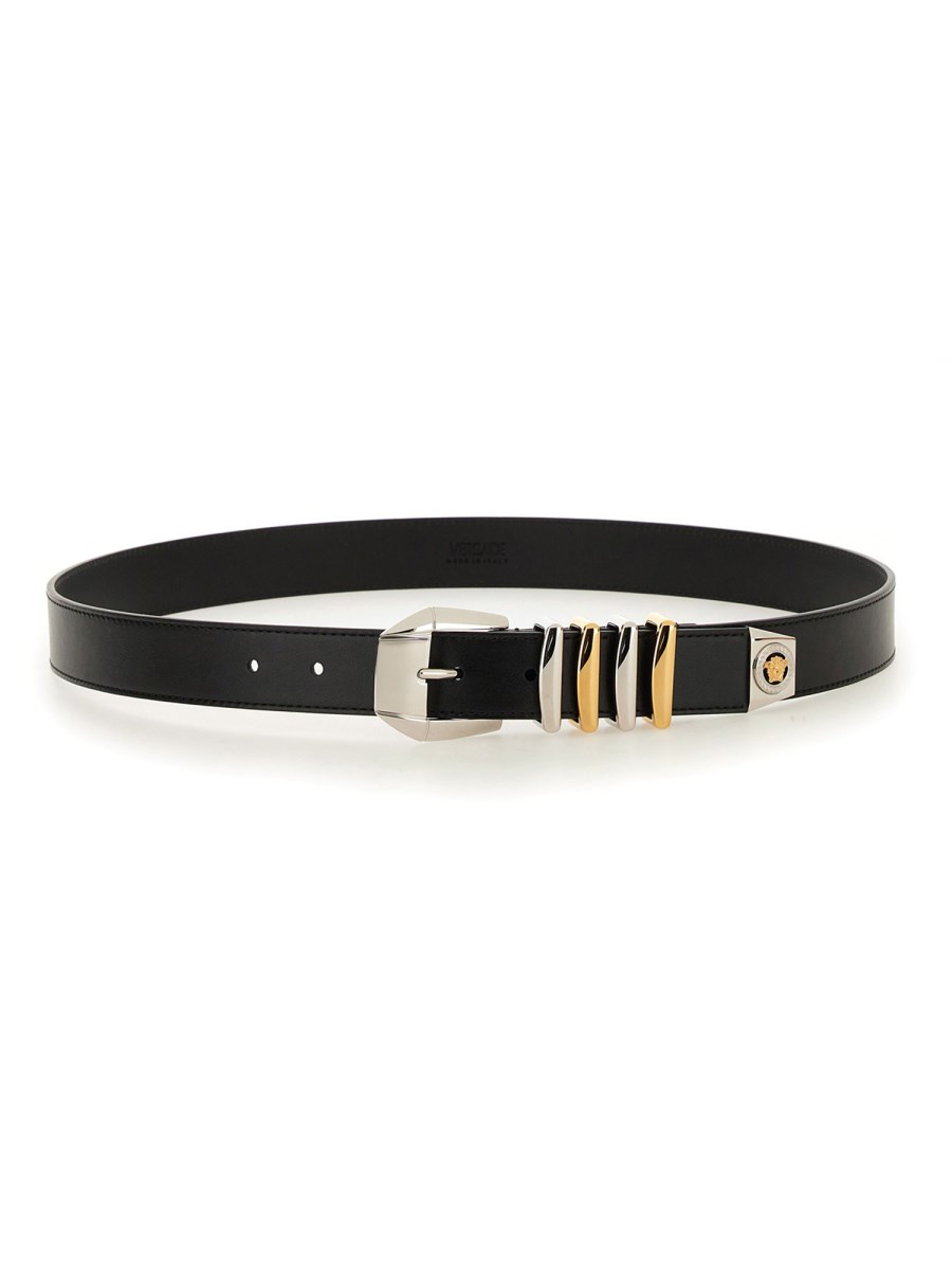 VERSACE CINTURA IN PELLE MEDUSA HERITAGE