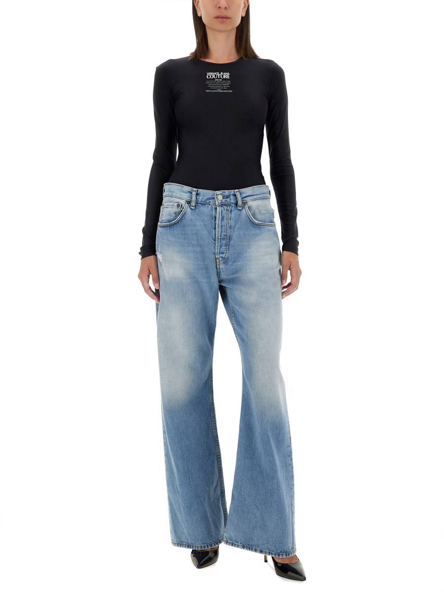 VERSACE JEANS COUTURE BODY CON LOGO