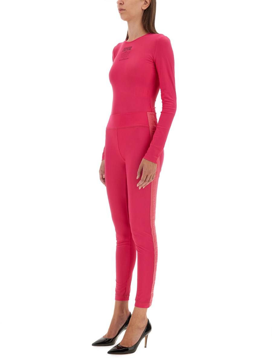 VERSACE JEANS COUTURE LEGGINGS CON LOGO