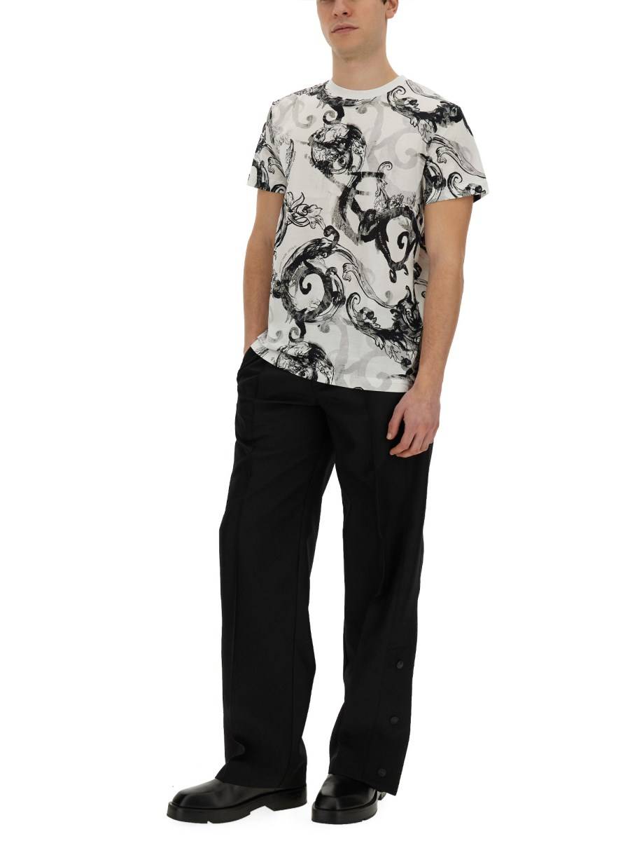 VERSACE JEANS COUTURE PANTALONE CON BOTTONE