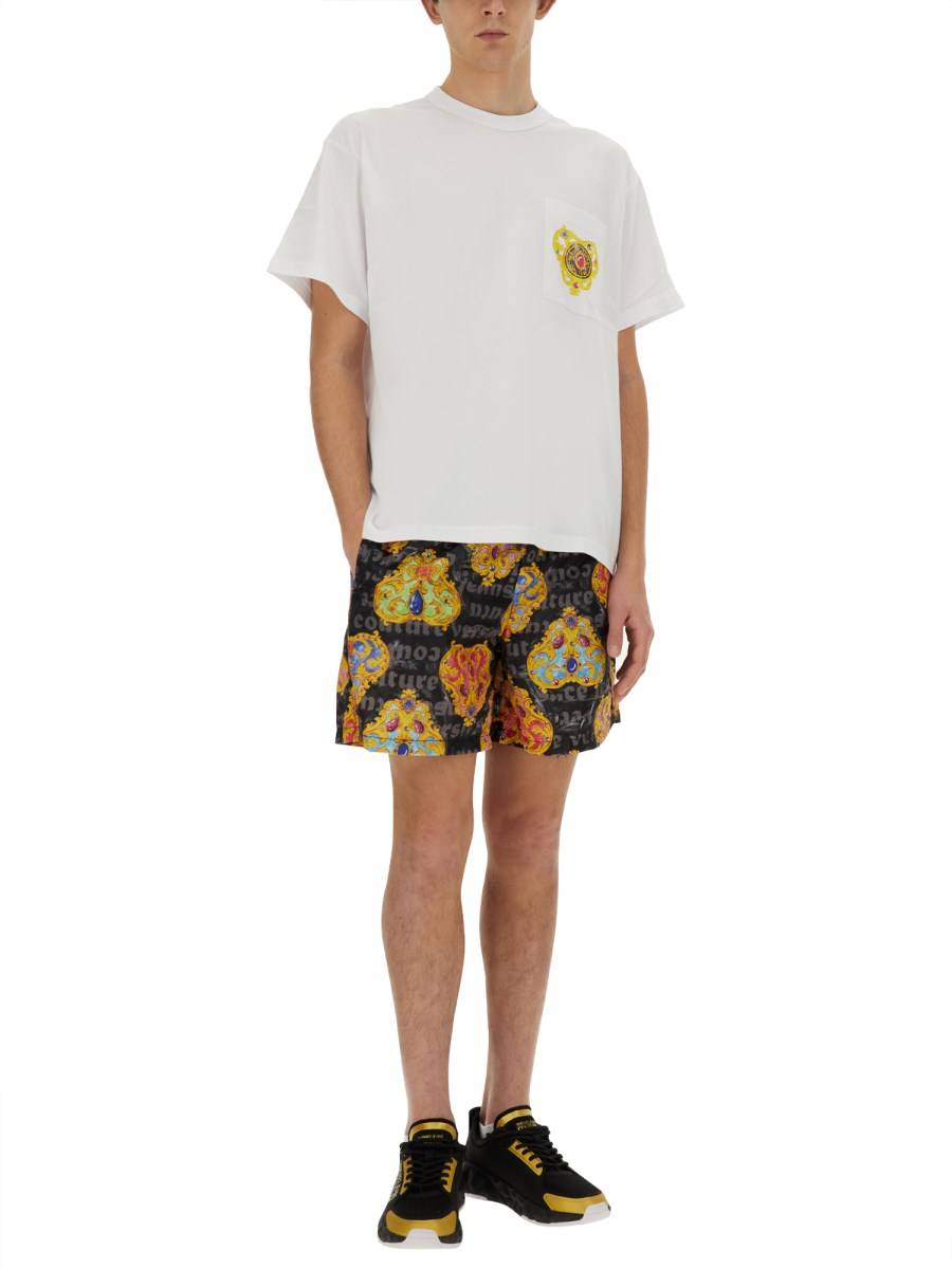 VERSACE JEANS COUTURE T-SHIRT HEART COUTURE
