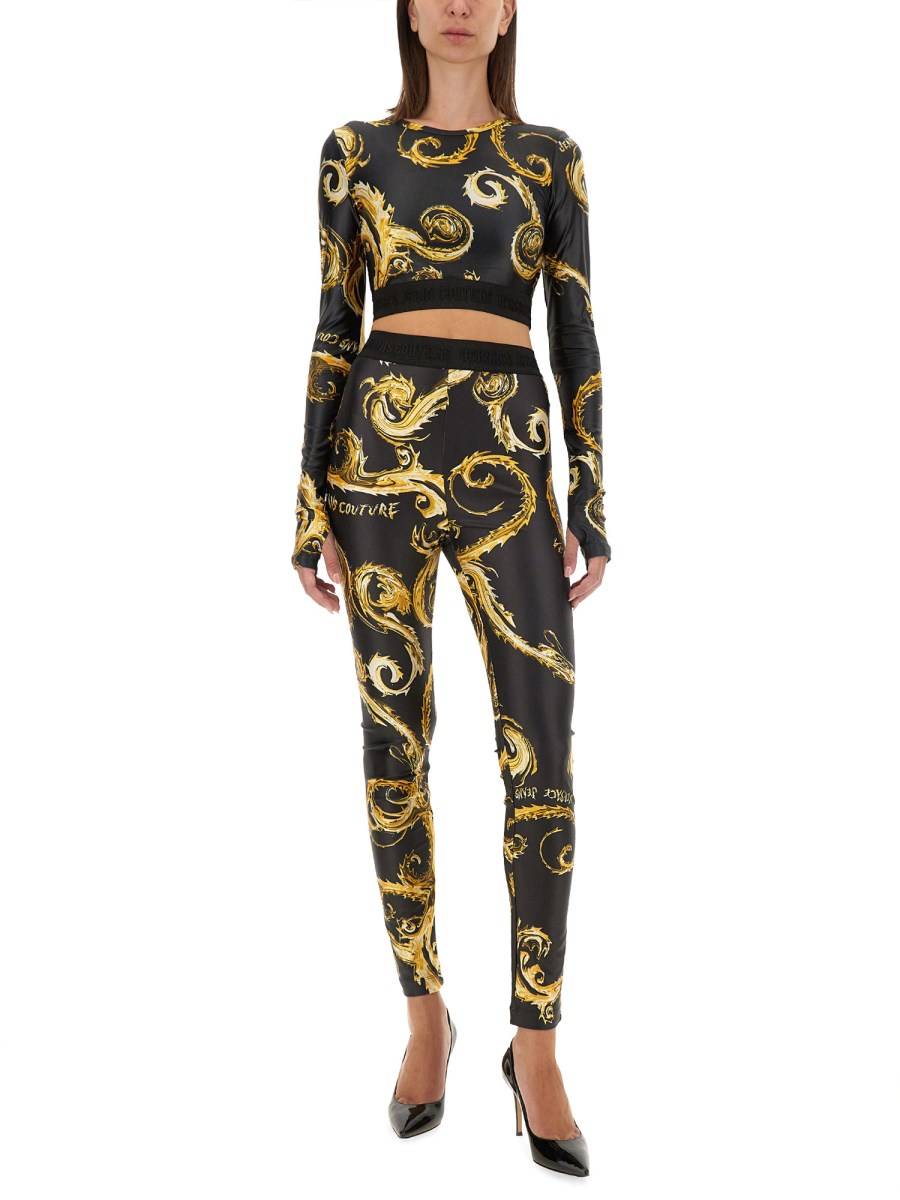 VERSACE JEANS COUTURE TOP CROPPED