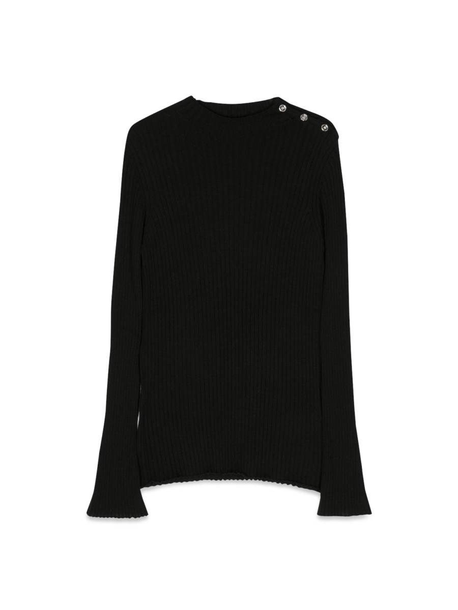 VERSACE knit sweater rib serie