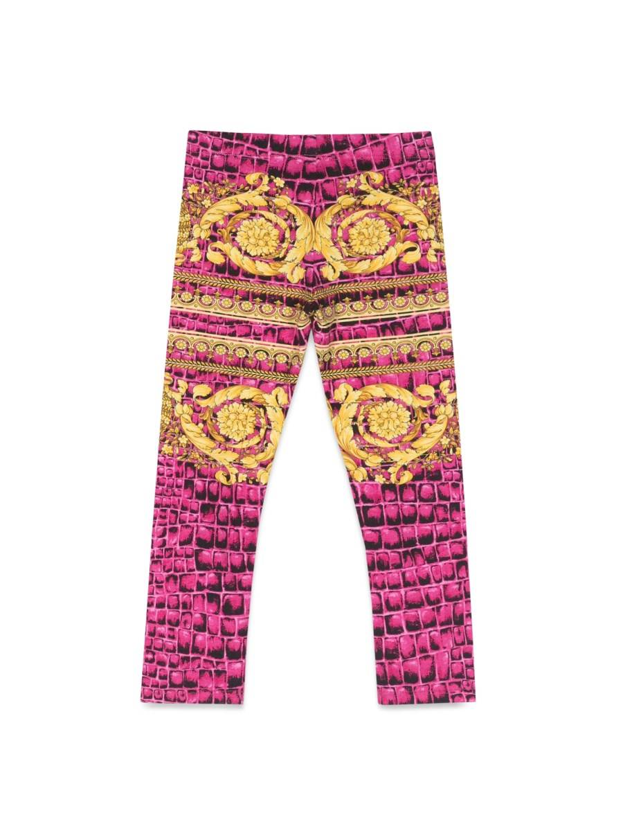 VERSACE Leggings Barocco Cocco Jersey
