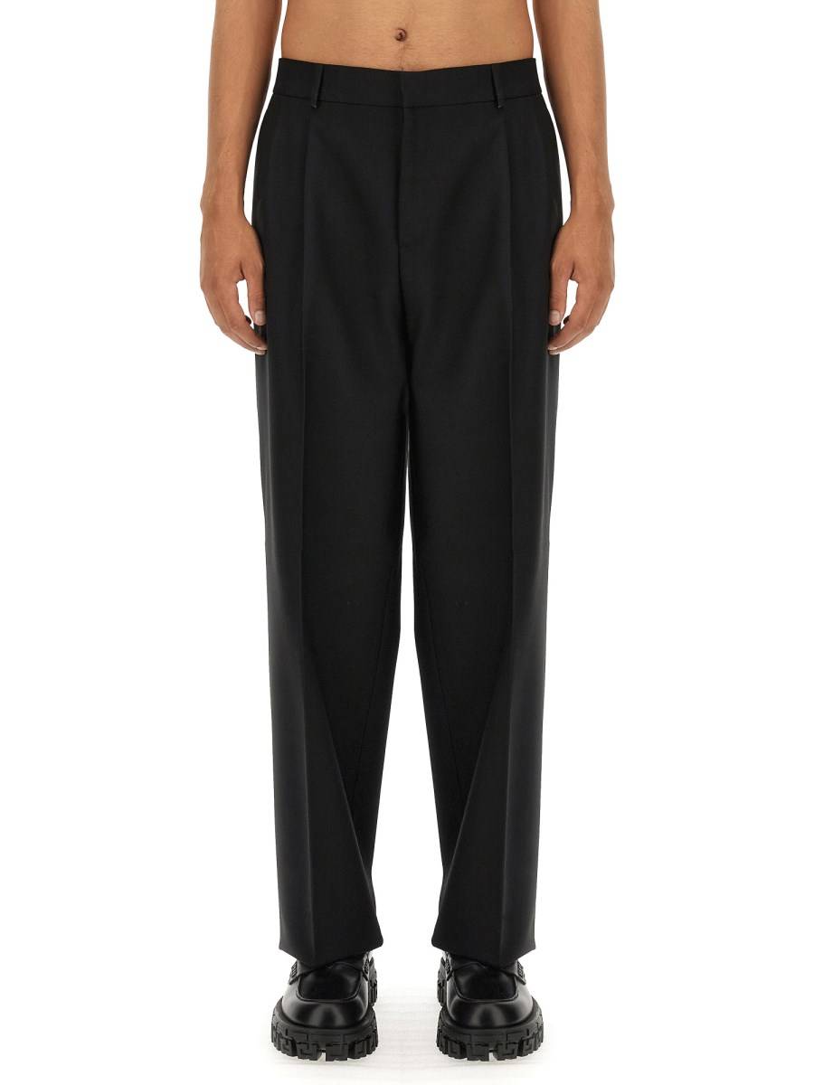 VERSACE PANTALONE IN LANA