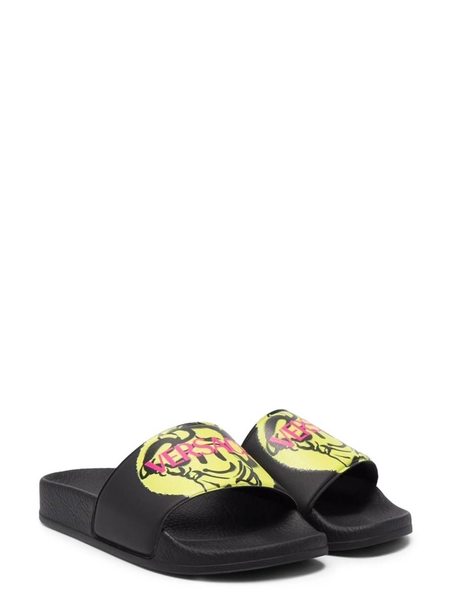 VERSACE POOLSLIDE GOMMA ST.MEDUSA SMILE
