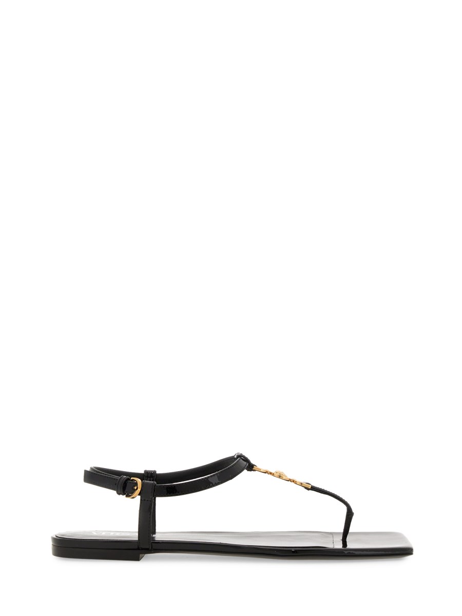 VERSACE SANDALO BASSO MEDUSA '95 IN PELLE