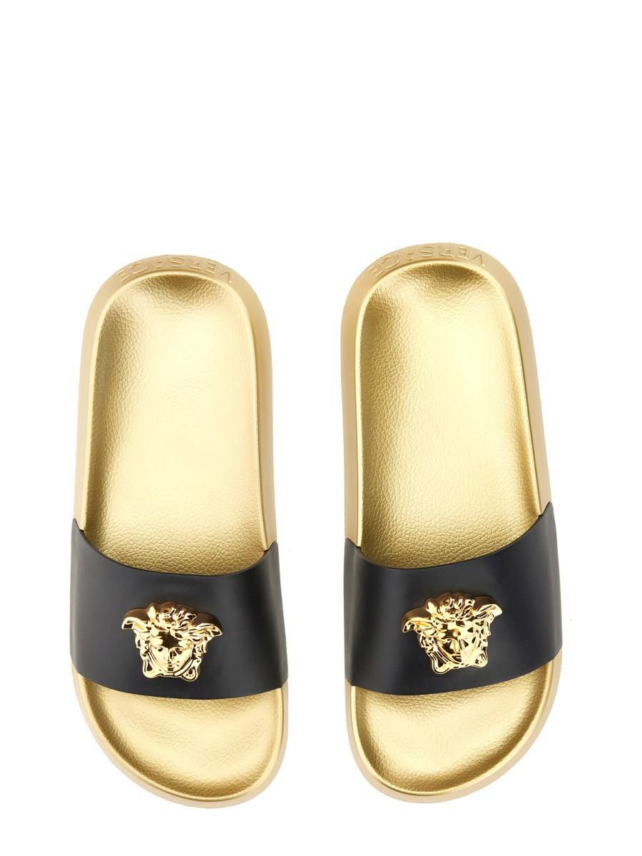 VERSACE SANDALO SLIDE LA MEDUSA