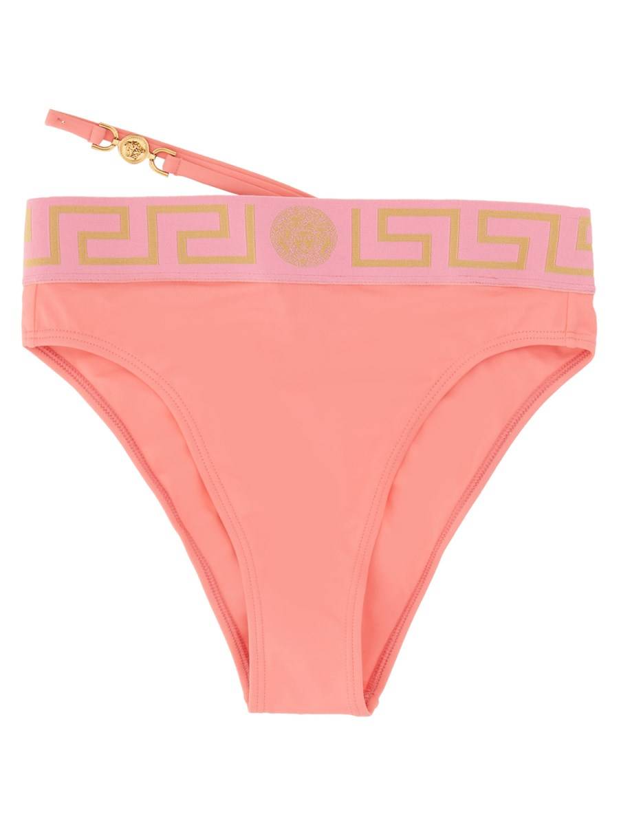 VERSACE SLIP BIKINI CON BORDO GRECA "MEDUSA" '95
