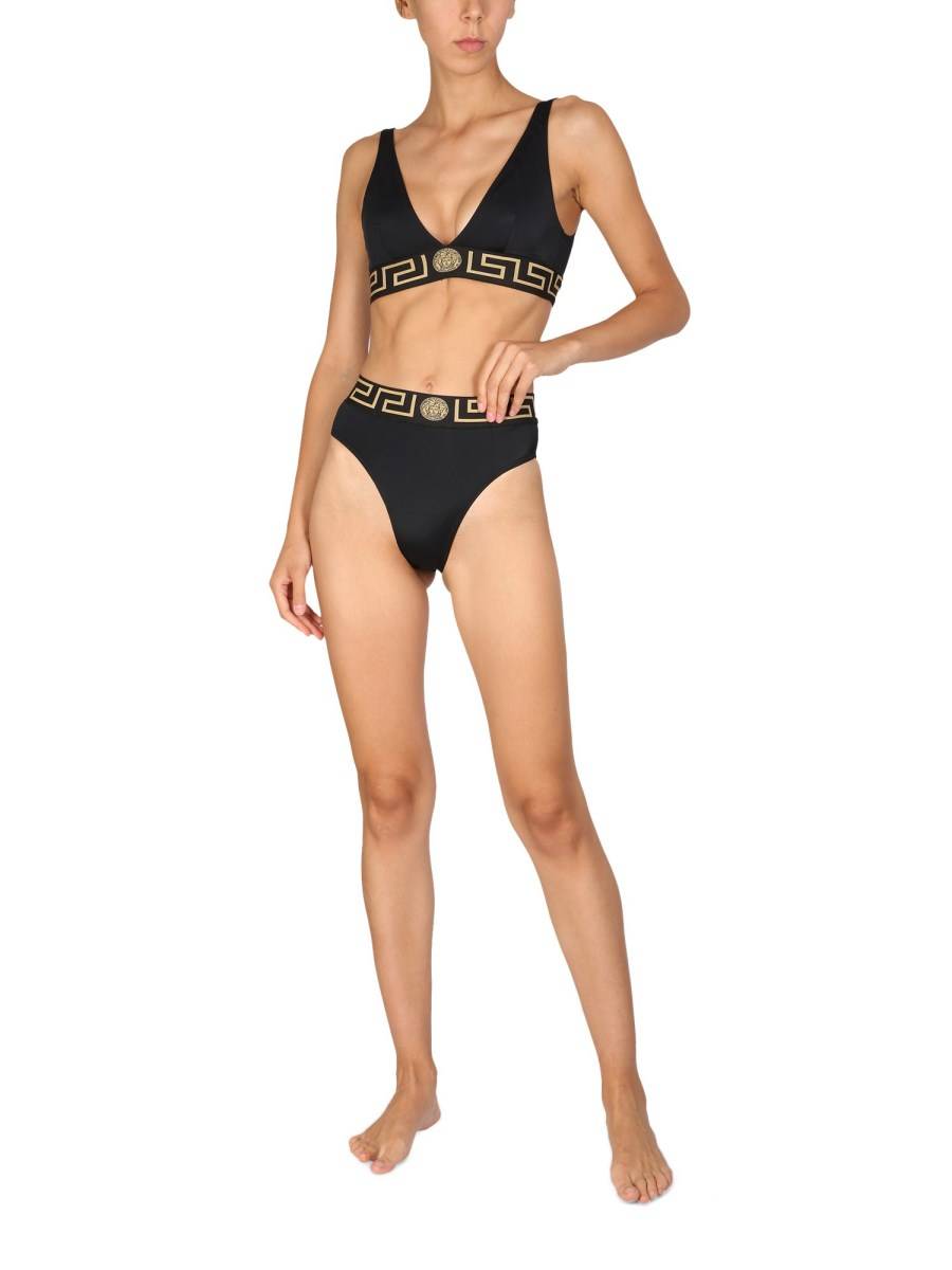 VERSACE TRIANGOLO BIKINI CON GRECA