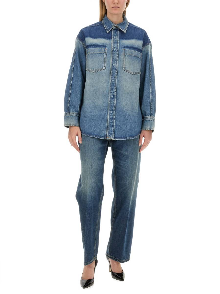 VICTORIA BECKHAM CAMICIA IN DENIM