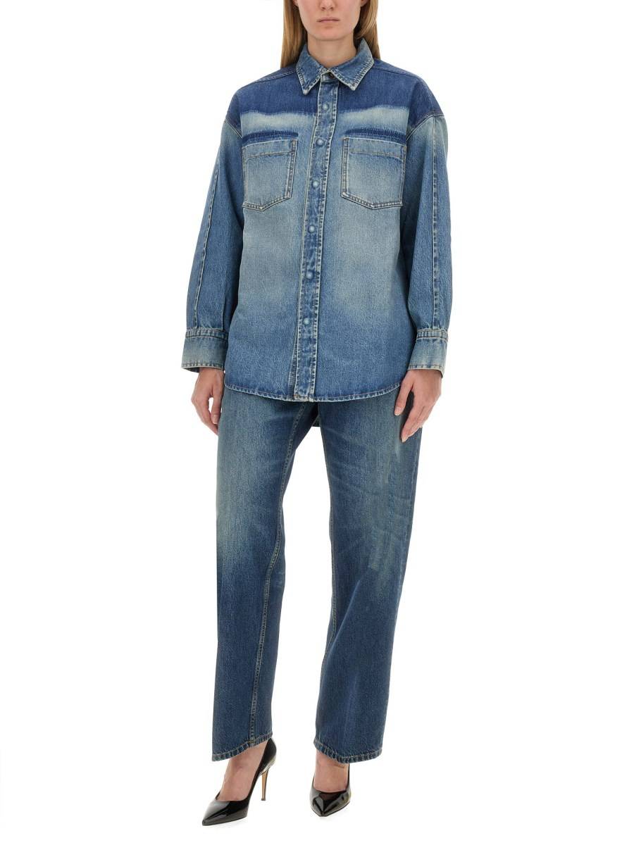 VICTORIA BECKHAM JEANS BOYFRIEND IN DENIM