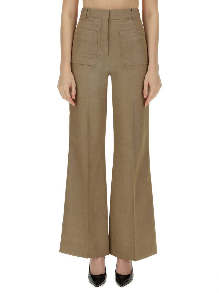 VICTORIA BECKHAM PANTALONE "ALINA" IN LANA