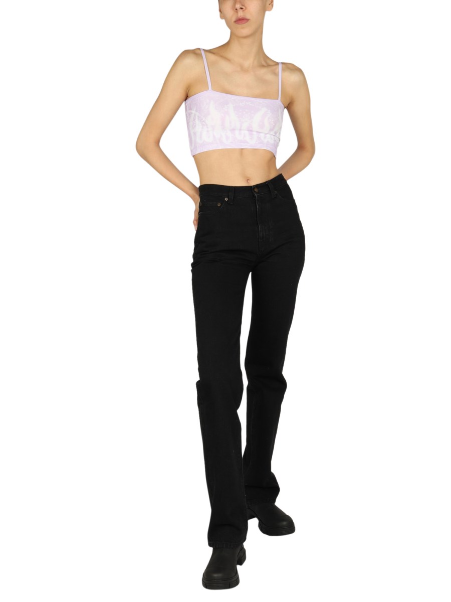 VISION OF SUPER TOP CROPPED CON MOTIVO PAISLEY