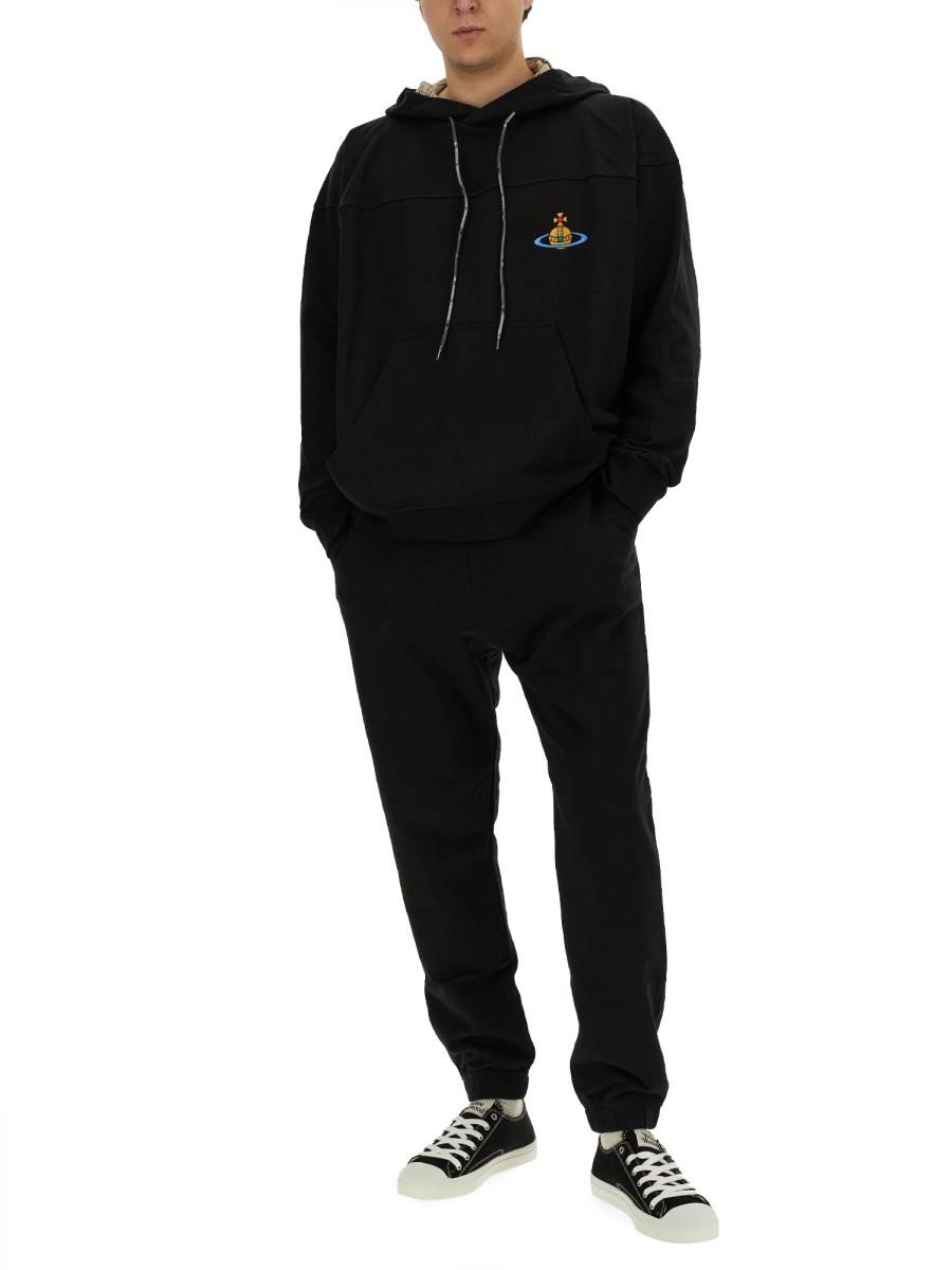 VIVIENNE WESTWOOD FELPA CON LOGO