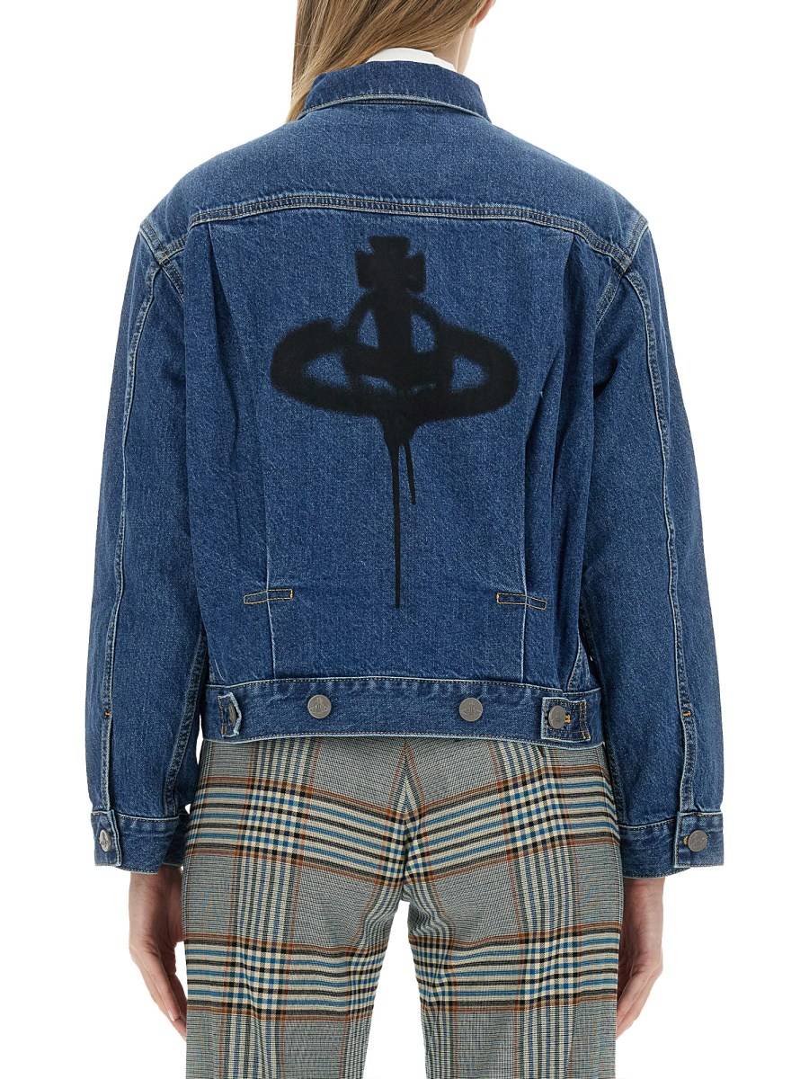 VIVIENNE WESTWOOD GIACCA IN DENIM
