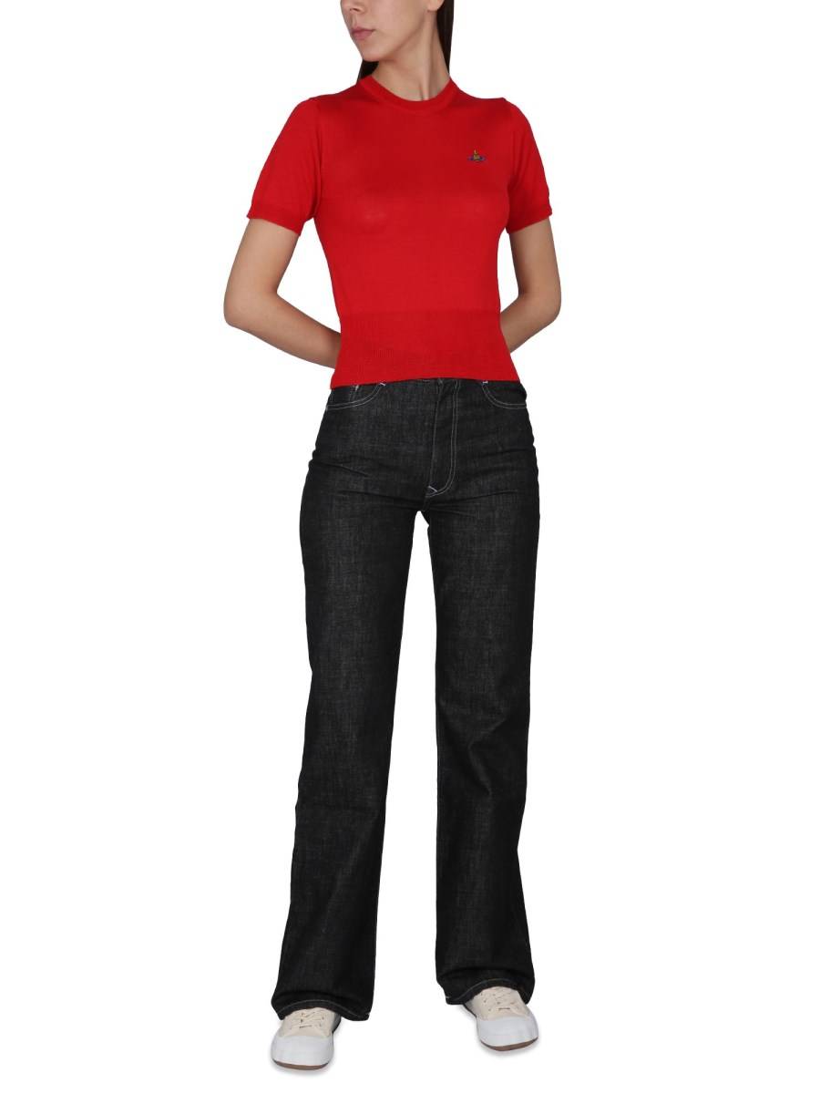VIVIENNE WESTWOOD MAGLIA BEA IN LANA MERINO
