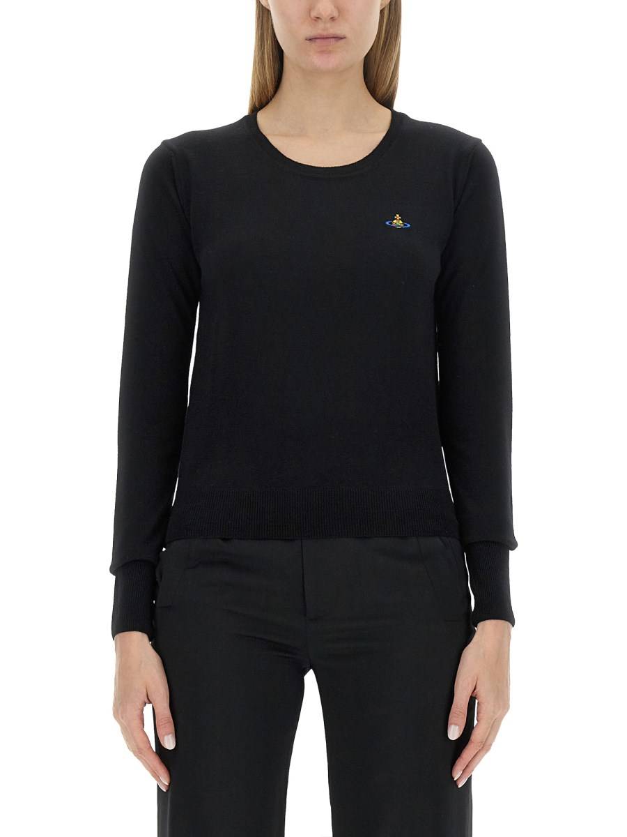 VIVIENNE WESTWOOD MAGLIA "BEA" IN LANA