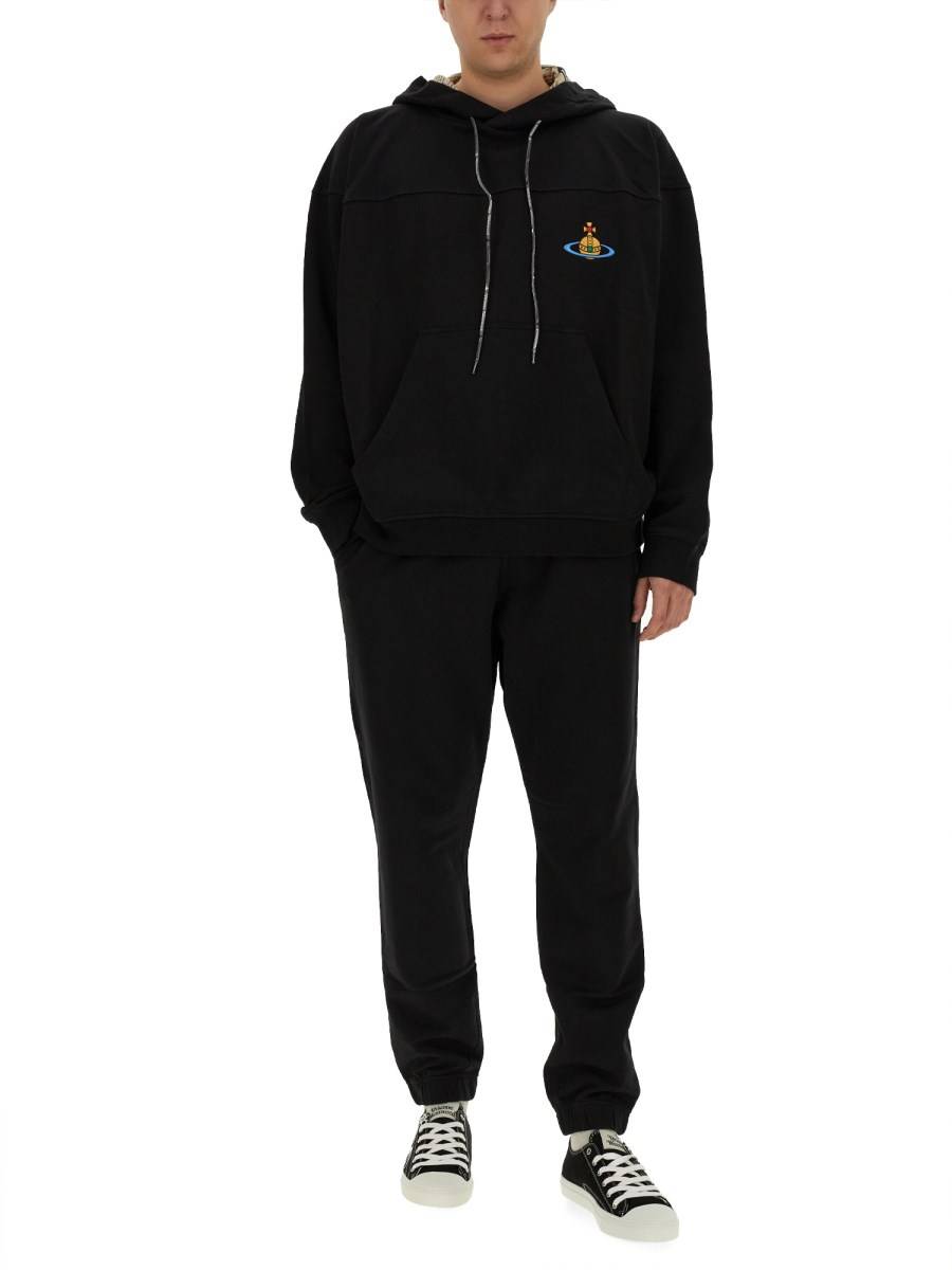 VIVIENNE WESTWOOD PANTALONE JOGGING IN COTONE