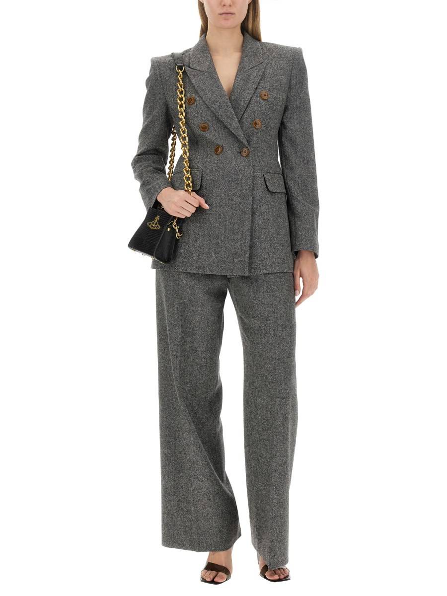 VIVIENNE WESTWOOD PANTALONE "LAUREN" IN LANA