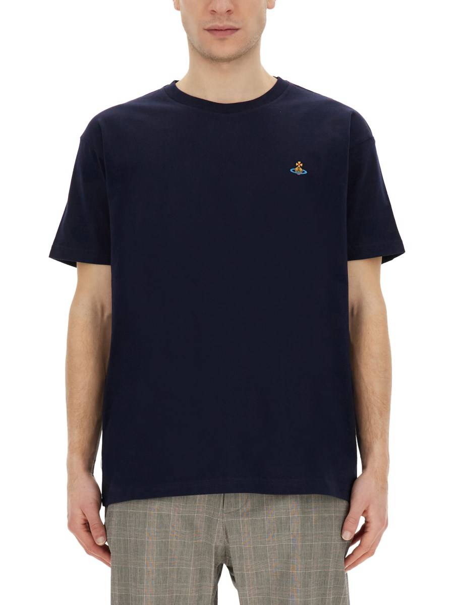 VIVIENNE WESTWOOD T-SHIRT CON LOGO