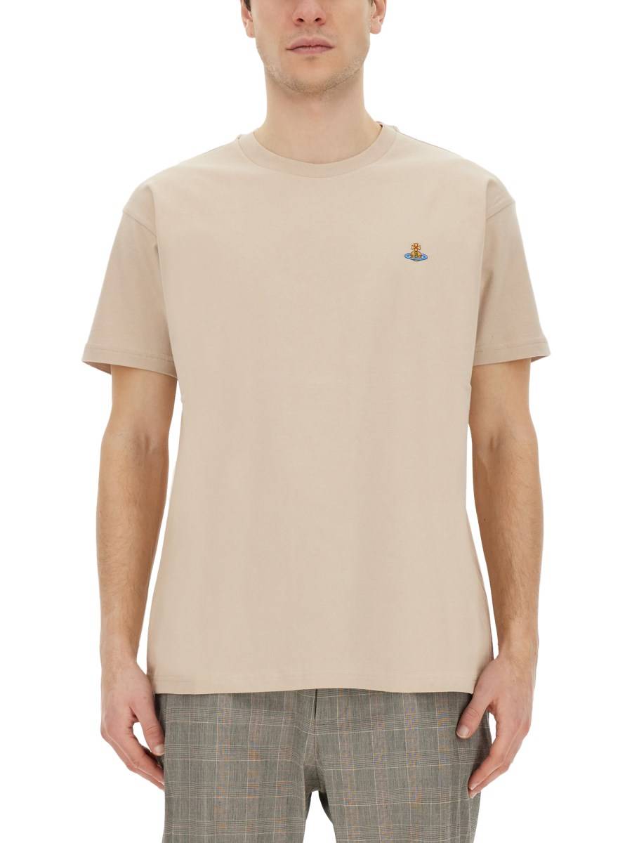 VIVIENNE WESTWOOD T-SHIRT CON LOGO