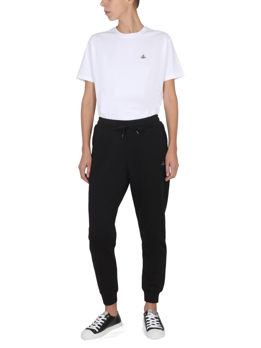 VIVIENNE WESTWOOD T-SHIRT ORB CON LOGO